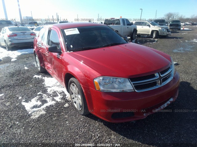 DODGE AVENGER 2012 1c3cdzab7cn294823