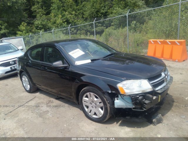 DODGE AVENGER 2012 1c3cdzab7cn310860