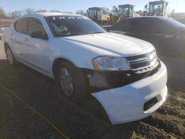 DODGE AVENGER SE 2012 1c3cdzab7cn330333