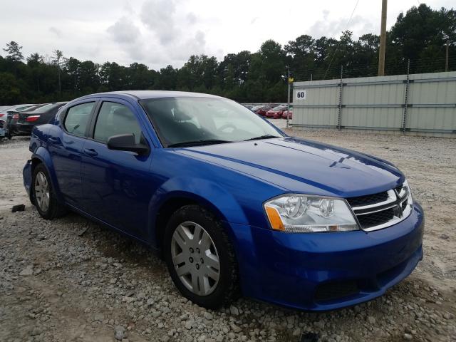 DODGE AVENGER SE 2013 1c3cdzab7dn514592