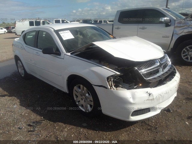 DODGE AVENGER 2013 1c3cdzab7dn534616