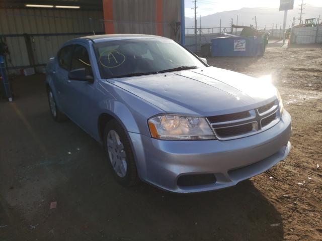 DODGE AVENGER SE 2013 1c3cdzab7dn540738