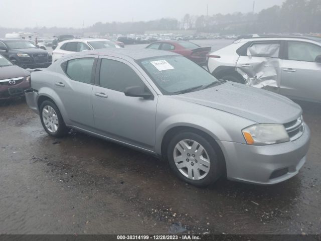 DODGE AVENGER 2013 1c3cdzab7dn541260