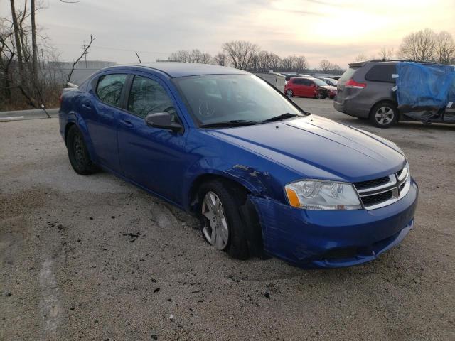 DODGE AVENGER SE 2013 1c3cdzab7dn544305