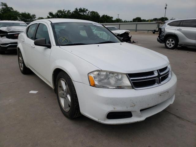 DODGE AVENGER SE 2013 1c3cdzab7dn563937