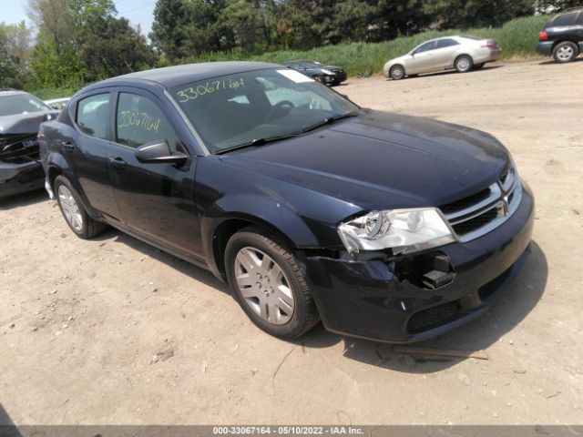 DODGE AVENGER 2013 1c3cdzab7dn571875