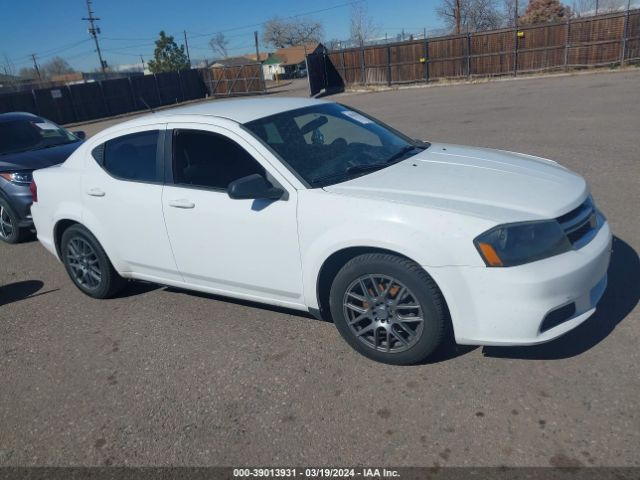 DODGE AVENGER 2013 1c3cdzab7dn572234