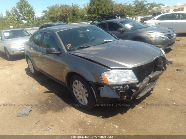 DODGE AVENGER 2013 1c3cdzab7dn594010