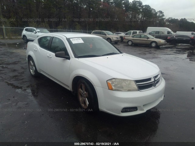 DODGE AVENGER 2013 1c3cdzab7dn605250