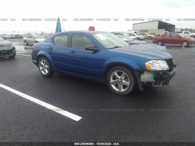 DODGE AVENGER 2013 1c3cdzab7dn610495