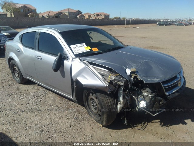 DODGE AVENGER 2013 1c3cdzab7dn614398