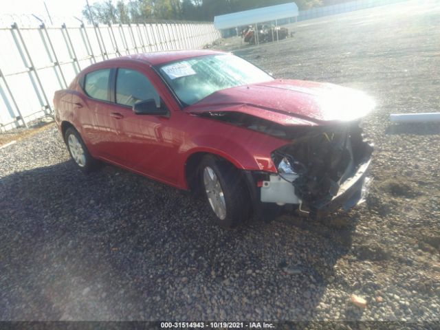 DODGE AVENGER 2013 1c3cdzab7dn619276