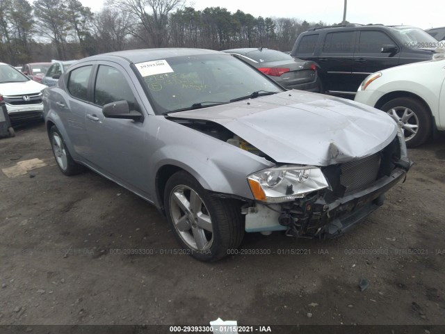 DODGE AVENGER 2013 1c3cdzab7dn628124