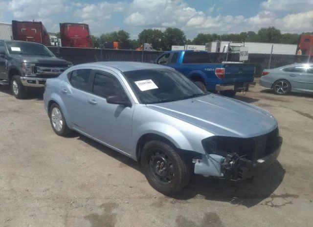 DODGE AVENGER 2013 1c3cdzab7dn628981