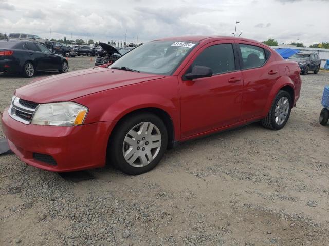 DODGE AVENGER SE 2013 1c3cdzab7dn632917