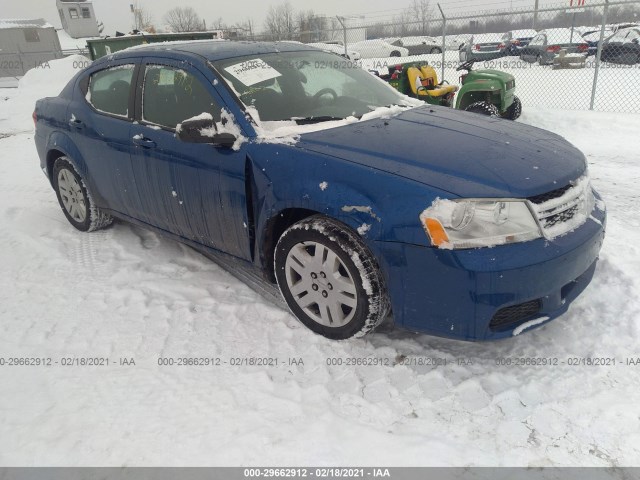 DODGE AVENGER 2013 1c3cdzab7dn683110