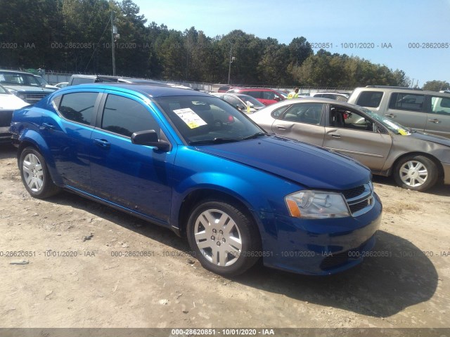 DODGE AVENGER 2013 1c3cdzab7dn690588