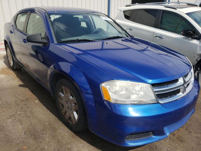 DODGE AVENGER SE 2013 1c3cdzab7dn710161