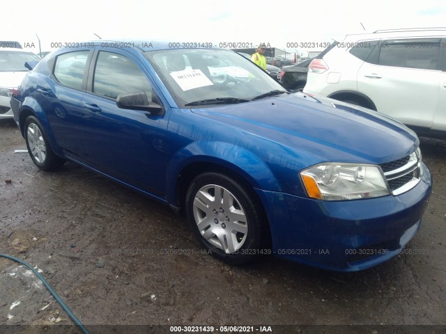 DODGE AVENGER 2013 1c3cdzab7dn710760