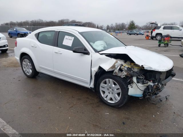 DODGE AVENGER 2013 1c3cdzab7dn730927