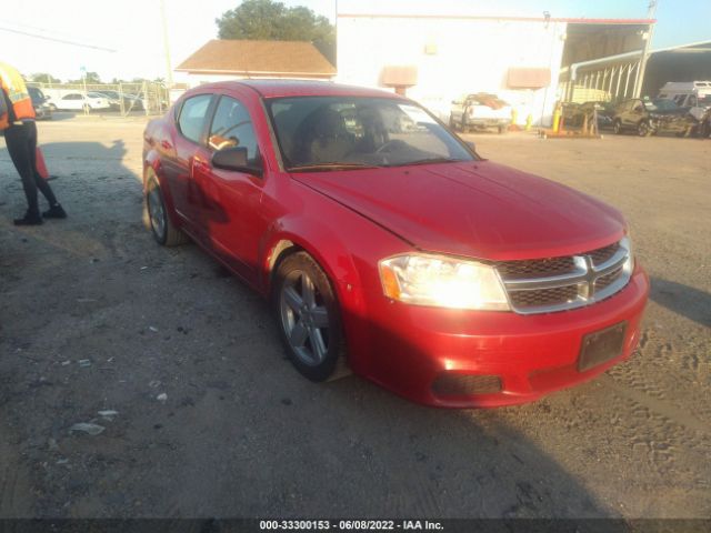 DODGE AVENGER 2013 1c3cdzab7dn741622