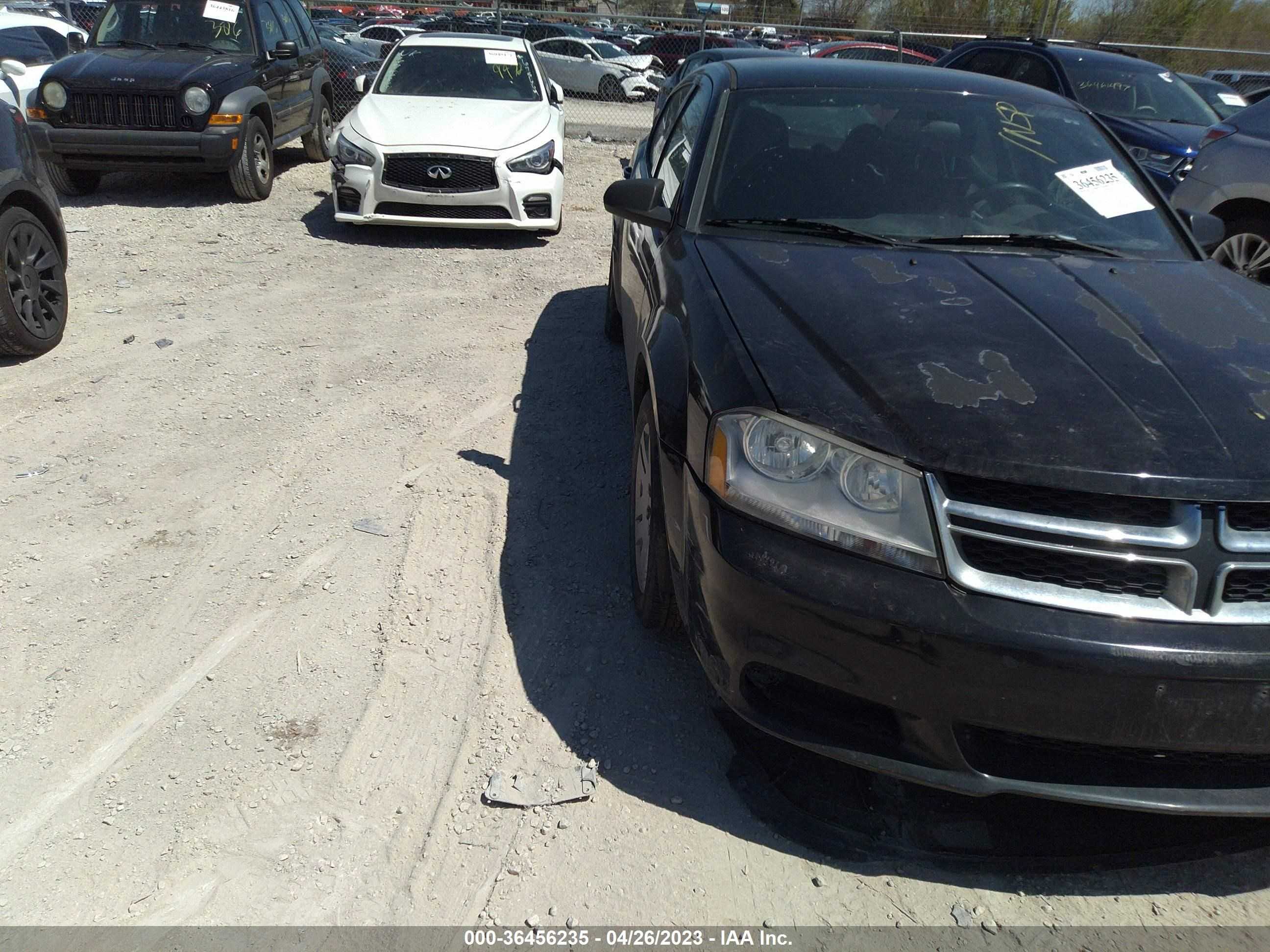 DODGE AVENGER 2013 1c3cdzab7dn753561