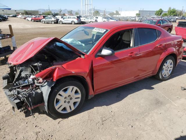 DODGE AVENGER SE 2014 1c3cdzab7en111584