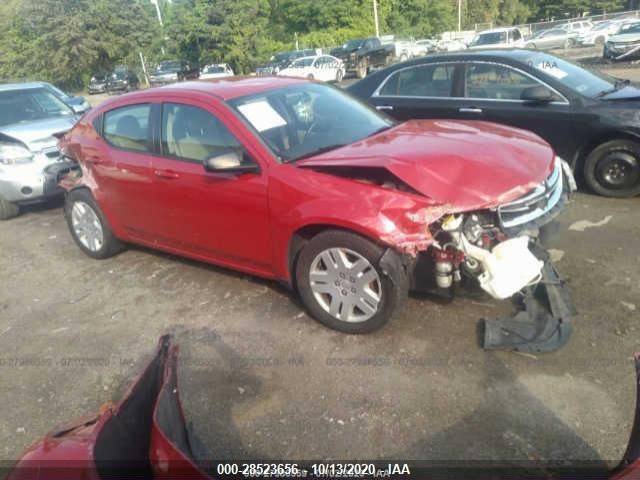 DODGE AVENGER 2014 1c3cdzab7en166844