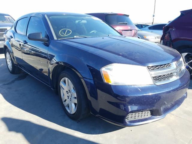 DODGE AVENGER SE 2014 1c3cdzab7en235256