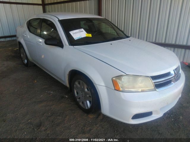 DODGE AVENGER 2012 1c3cdzab8cn118332