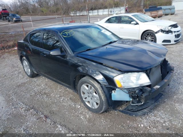 DODGE AVENGER 2012 1c3cdzab8cn129024