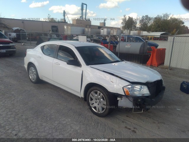 DODGE AVENGER 2012 1c3cdzab8cn136703