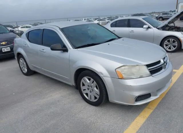 DODGE AVENGER 2012 1c3cdzab8cn194178