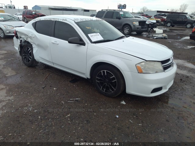 DODGE AVENGER 2012 1c3cdzab8cn221220