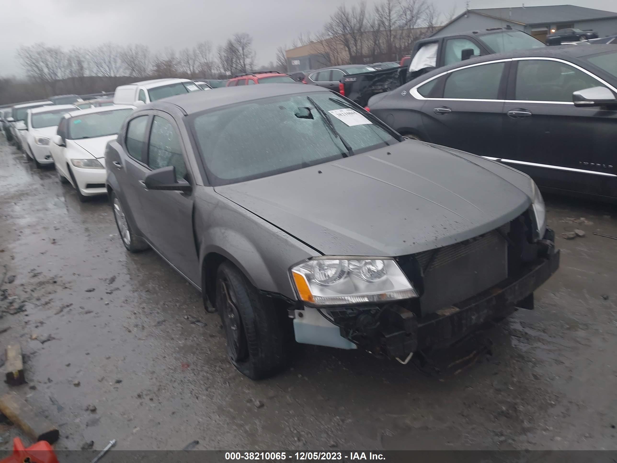 DODGE AVENGER 2012 1c3cdzab8cn224358