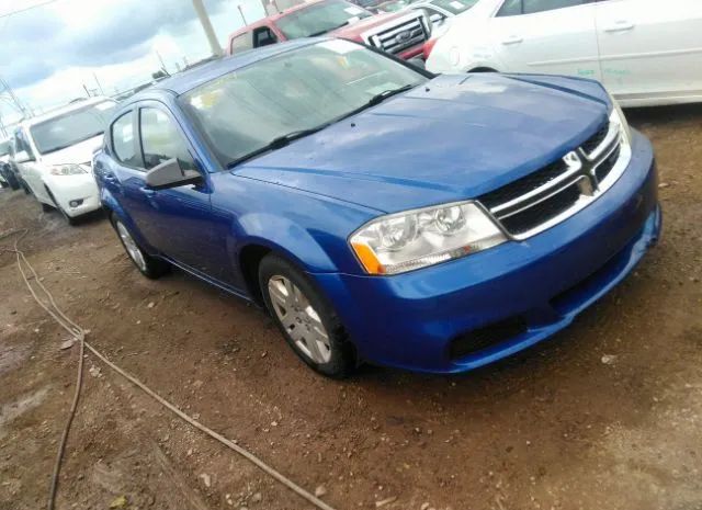 DODGE AVENGER 2012 1c3cdzab8cn243539