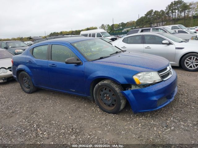 DODGE AVENGER 2012 1c3cdzab8cn289162