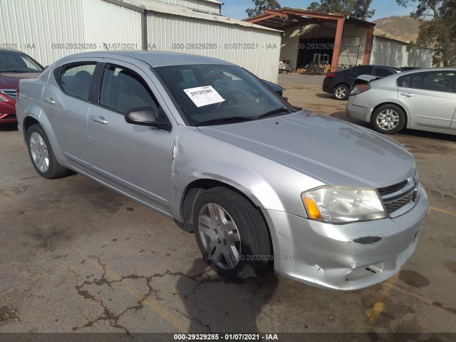 DODGE AVENGER 2012 1c3cdzab8cn328140