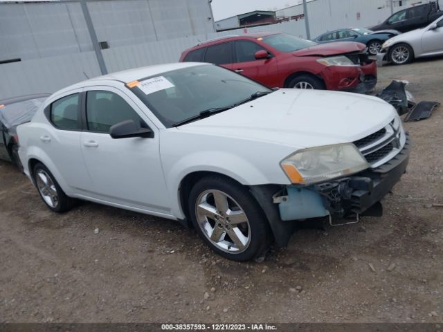 DODGE AVENGER 2013 1c3cdzab8dn534057