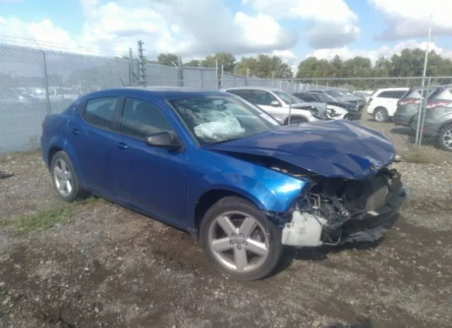 DODGE AVENGER 2013 1c3cdzab8dn534558