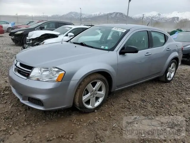 DODGE AVENGER 2013 1c3cdzab8dn536021