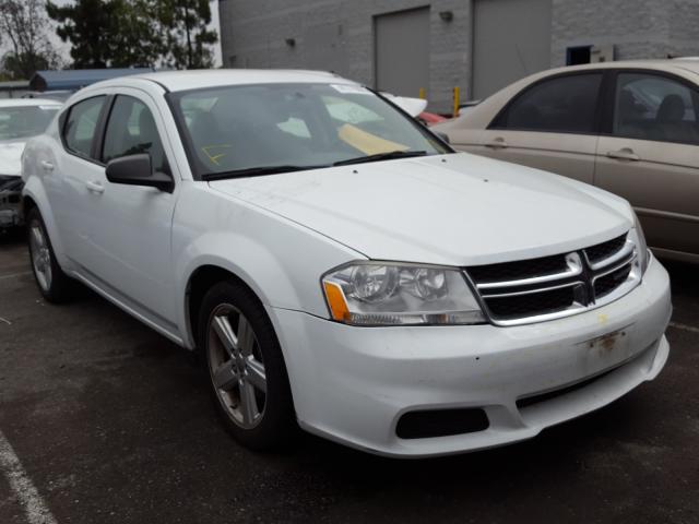 DODGE AVENGER SE 2013 1c3cdzab8dn536620