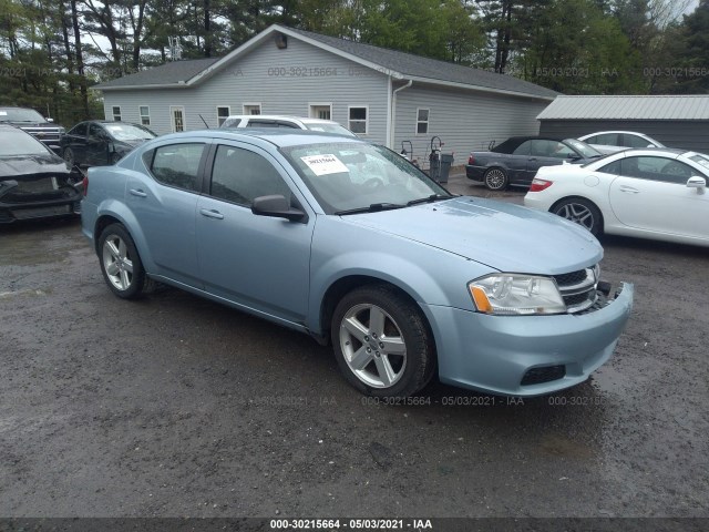 DODGE AVENGER 2013 1c3cdzab8dn536746