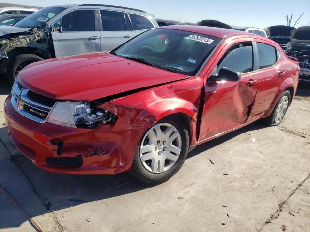 DODGE AVENGER SE 2013 1c3cdzab8dn544264