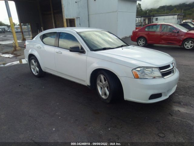 DODGE AVENGER 2013 1c3cdzab8dn567026