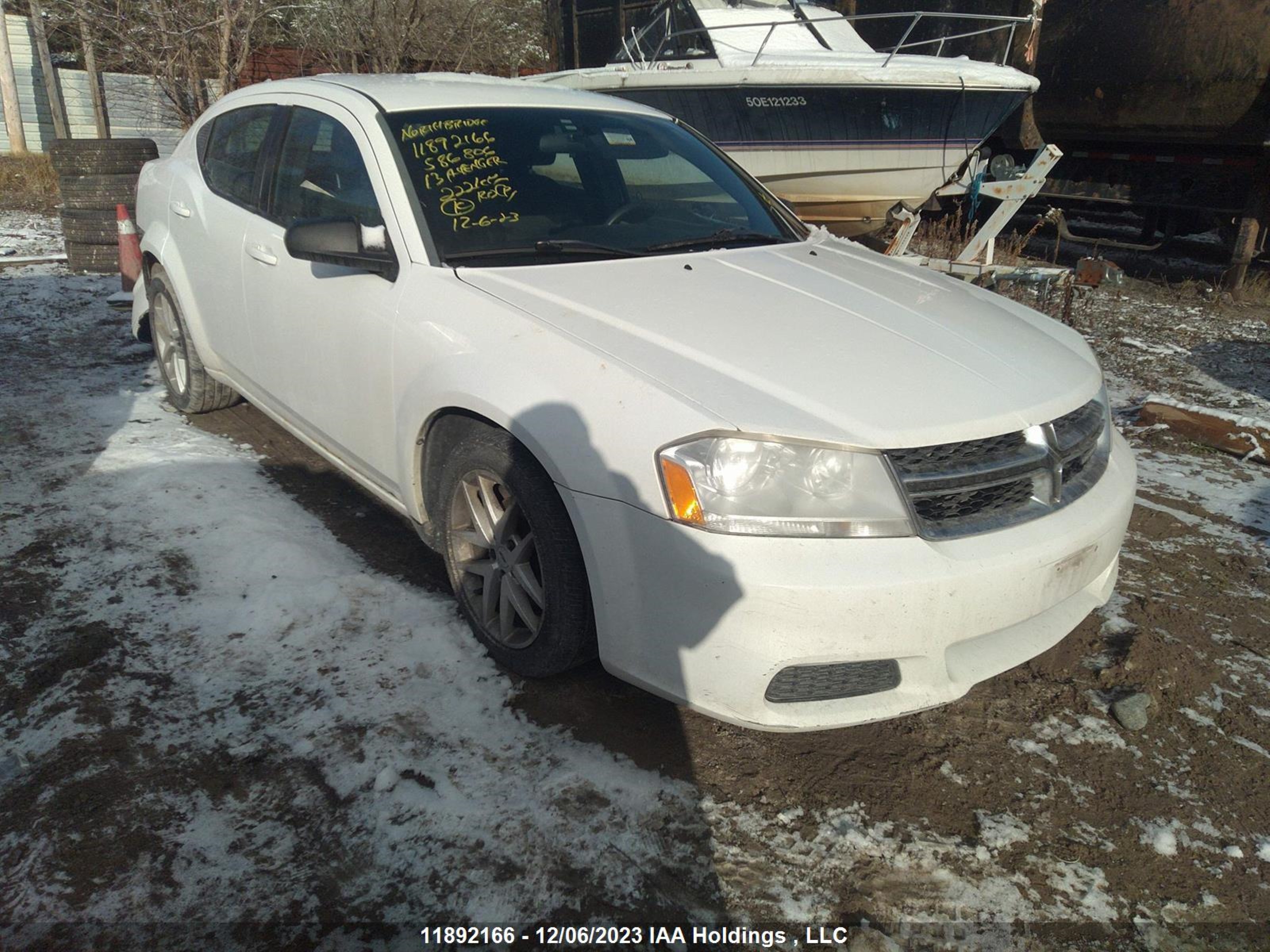 DODGE AVENGER 2013 1c3cdzab8dn586806