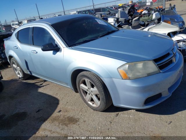 DODGE AVENGER 2013 1c3cdzab8dn607539