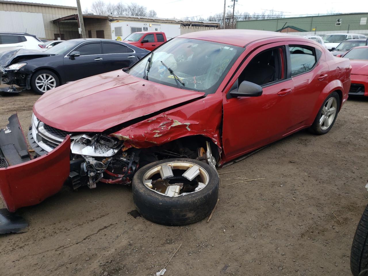 DODGE AVENGER 2013 1c3cdzab8dn624969