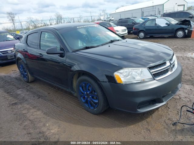 DODGE AVENGER 2013 1c3cdzab8dn628651