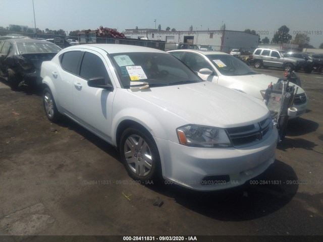 DODGE AVENGER 2013 1c3cdzab8dn630948